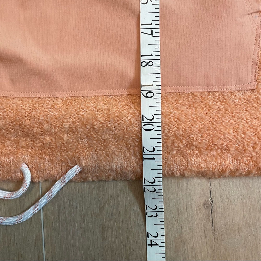 FLX Cozy Peach Half Zip Hoodie Pullover - Picture 10 of 10